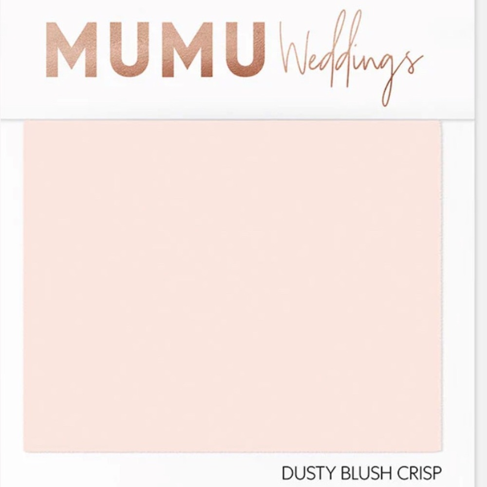 Show Me Your Mumu Liz Maxi Bridesmaid Wedding Dress Dusty Blush Crisp NWT$188 XS - Picture 7 of 7